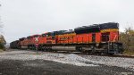 BNSF 9342 & 9062 DPUs on a coal train